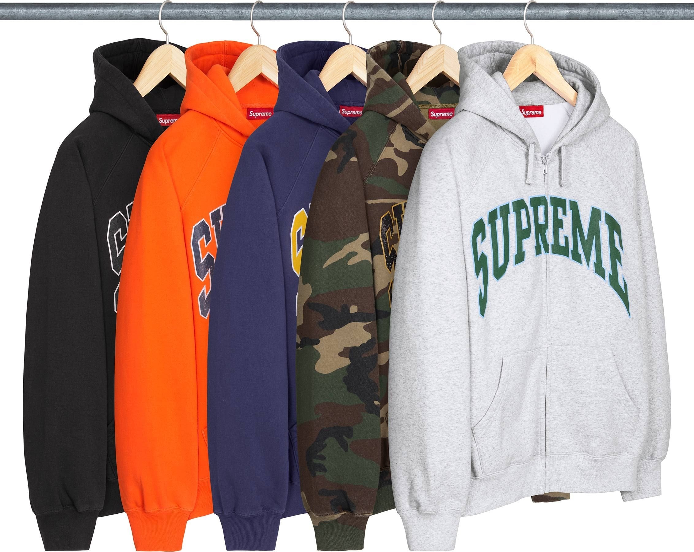 Cracked Raglan Zip Up Hooded Sweatshirt